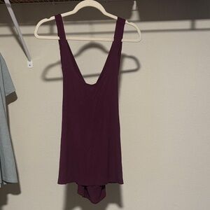 Women's Deep Purple Bodysuit